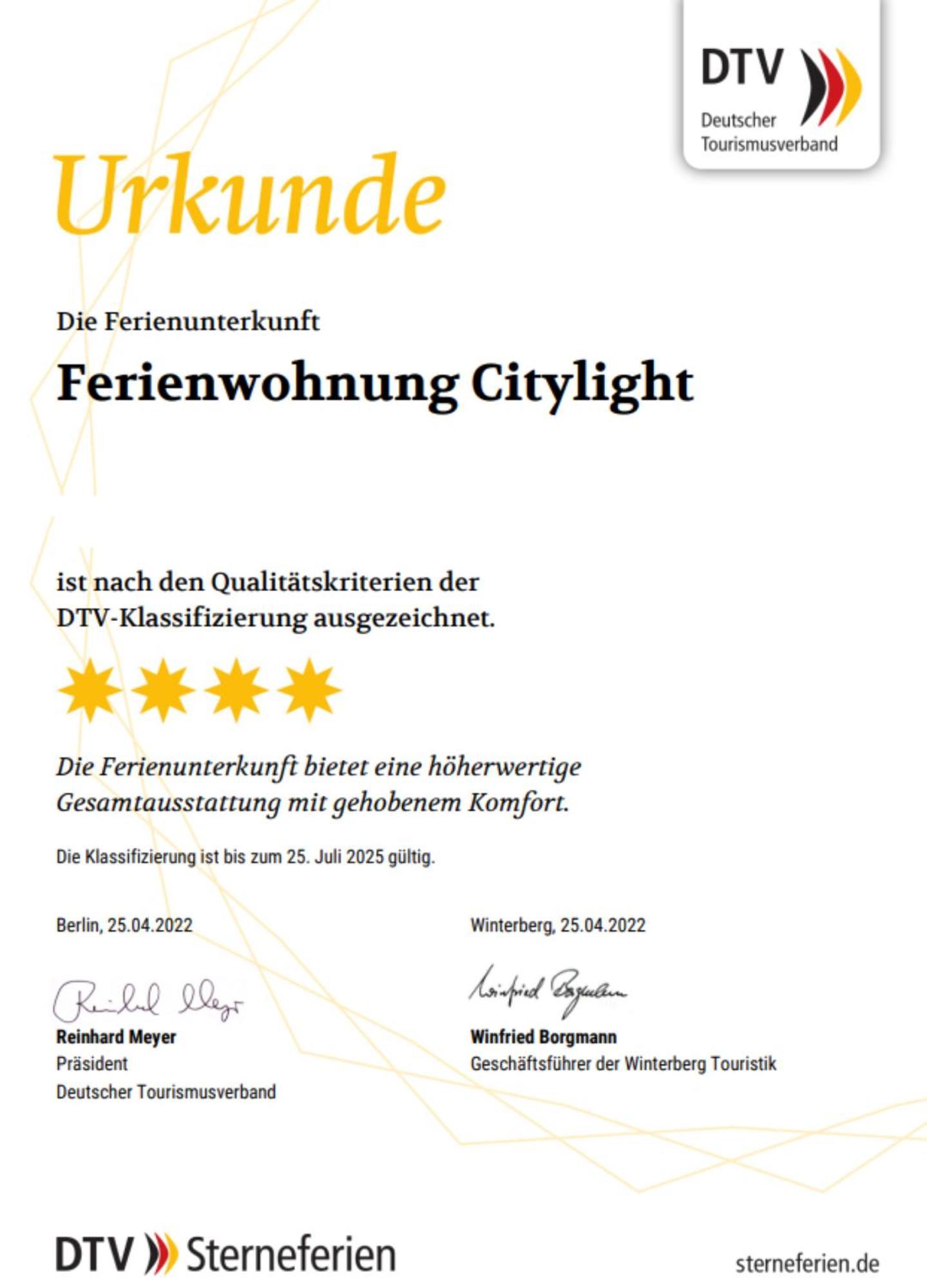 Ferienwohnungen Citylight ווינטרברג מראה חיצוני תמונה